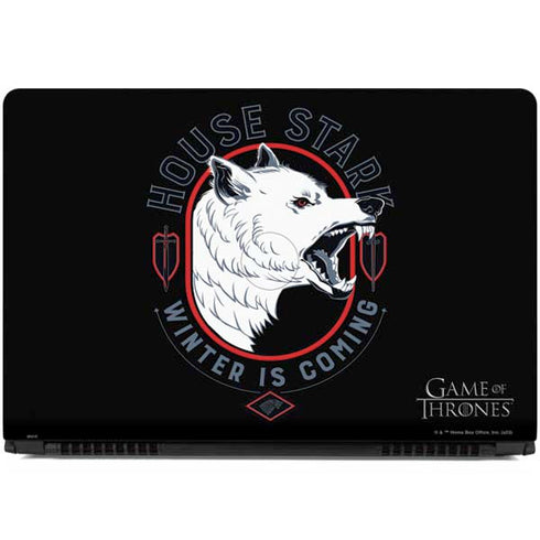 Game of Thrones: House Stark Direwolf Dell Inspiron Skin